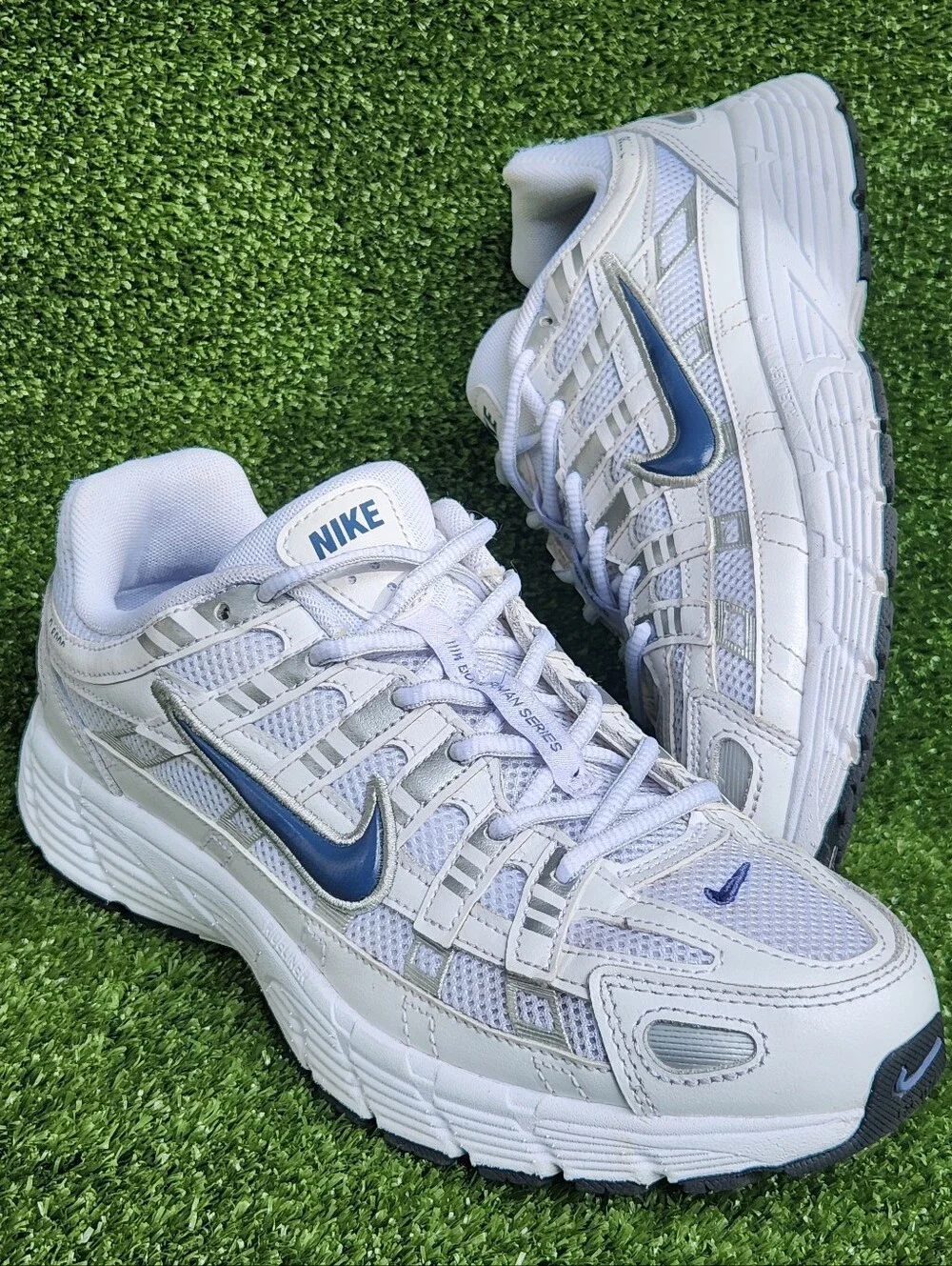 Nike P-6000 Athletic Running Comfort Leather Sneakers Shoes Size 7 Youth Men 7